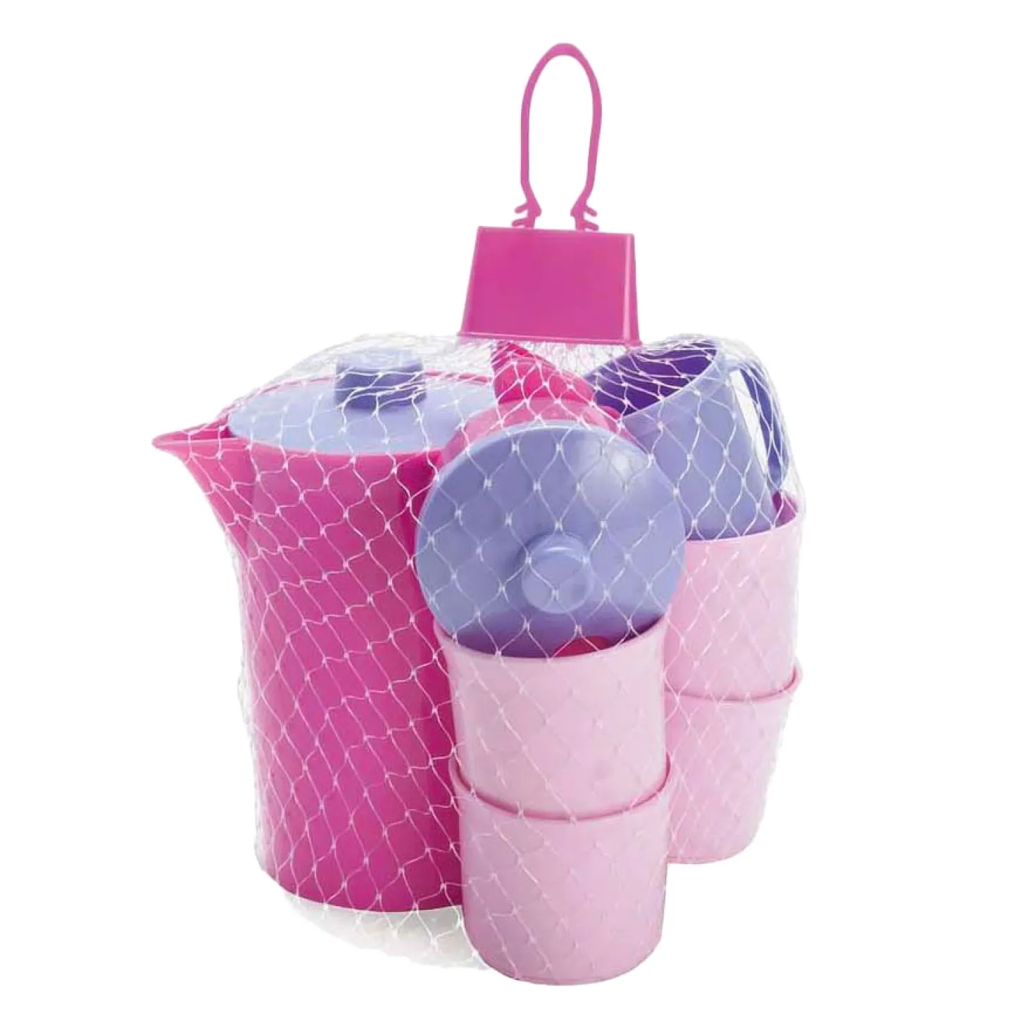 Dantoy Koffieset roze, lila 17dlg.