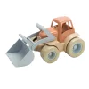 Dantoy Tractor met Voorlader Blauw/Oranje, 30cm