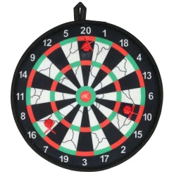 Dartbord Klittenband met 3 Pijltjes