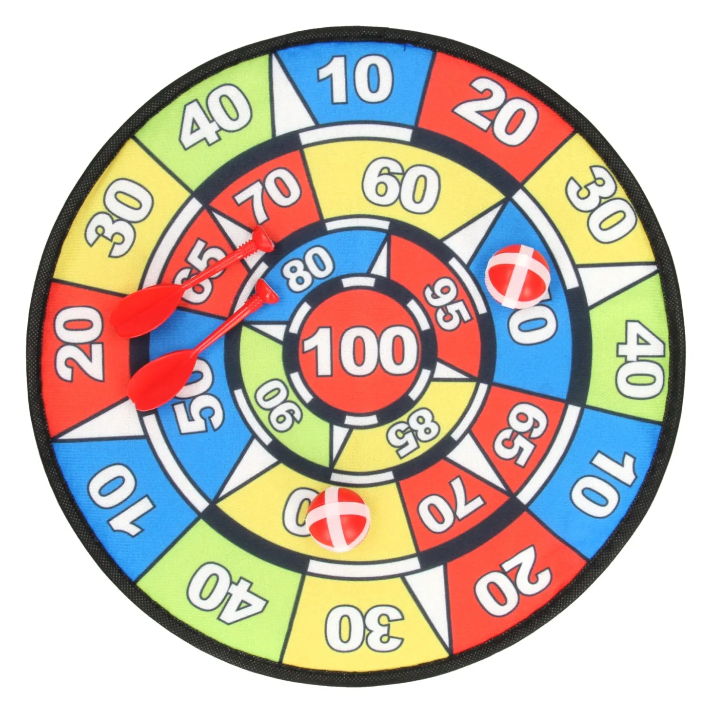 Dartspel Klittenband, 36cm