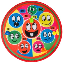 Dartspel Lachende Gezichten