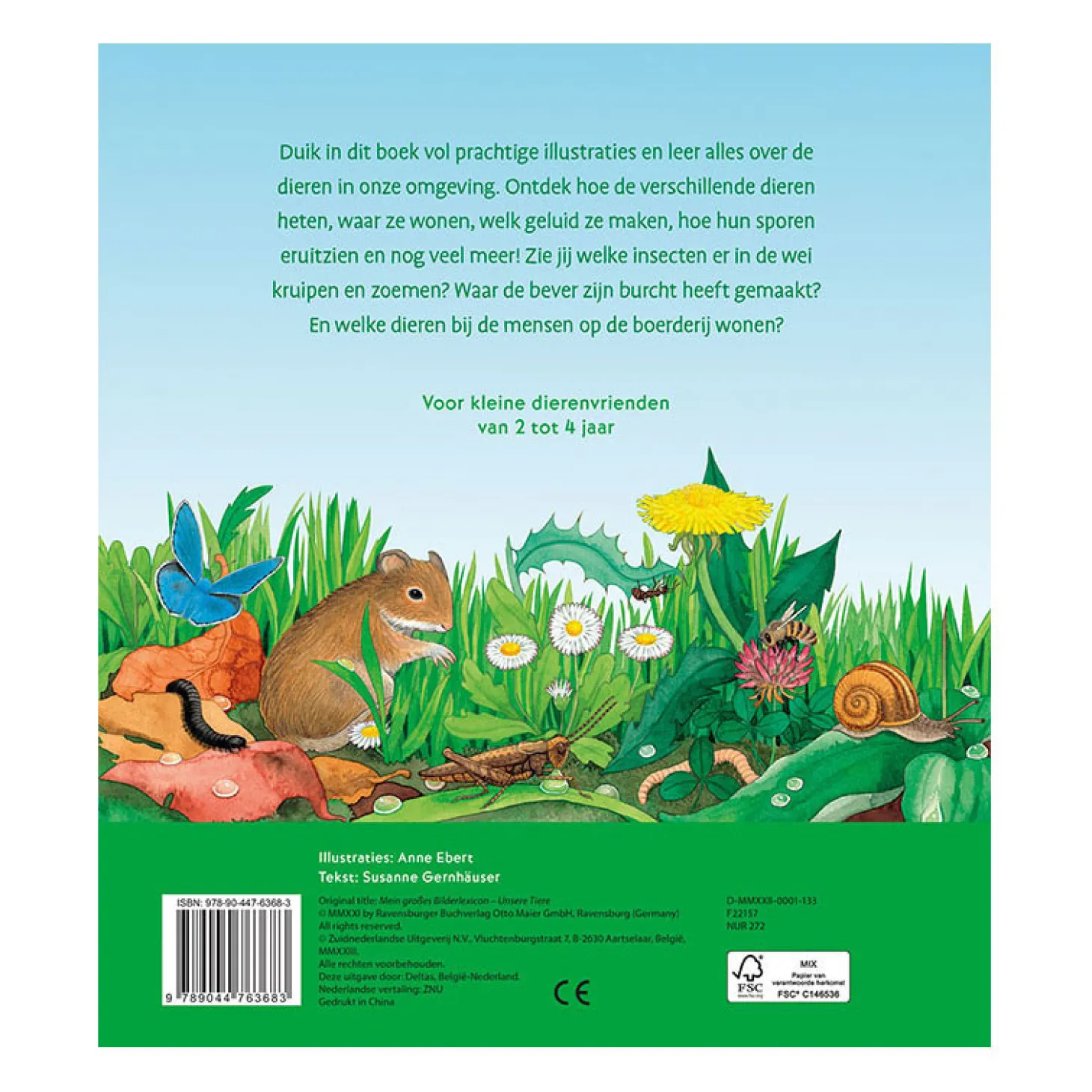 De Dieren Om Ons Heen Kartonboek (2-4 j.)