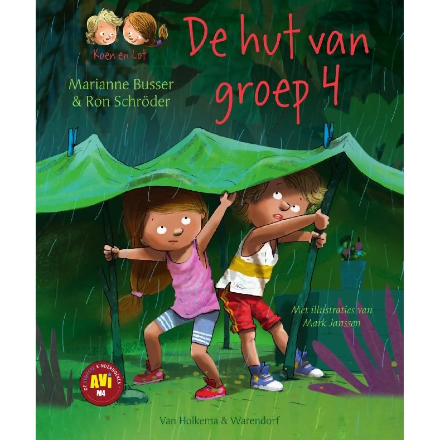 De hut van groep 4 - AVI-M4
