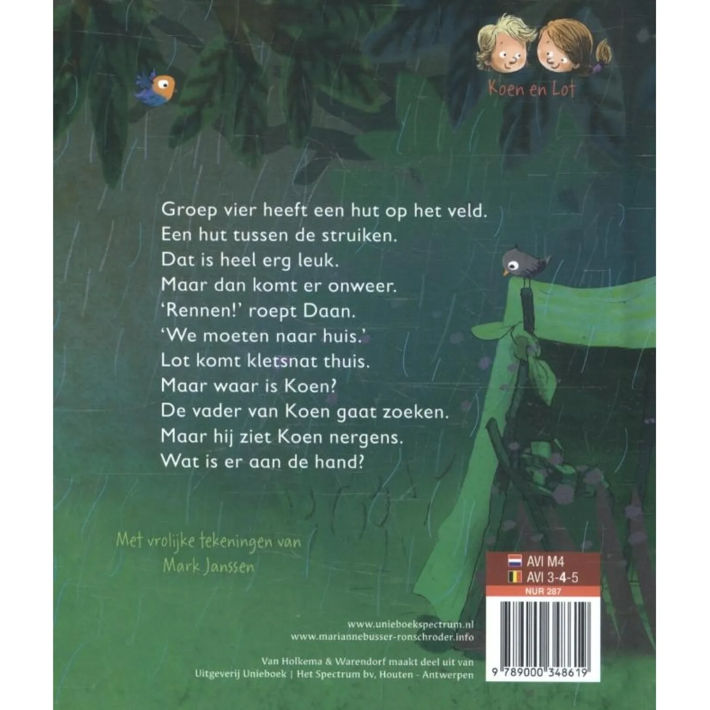 De hut van groep 4 - AVI-M4