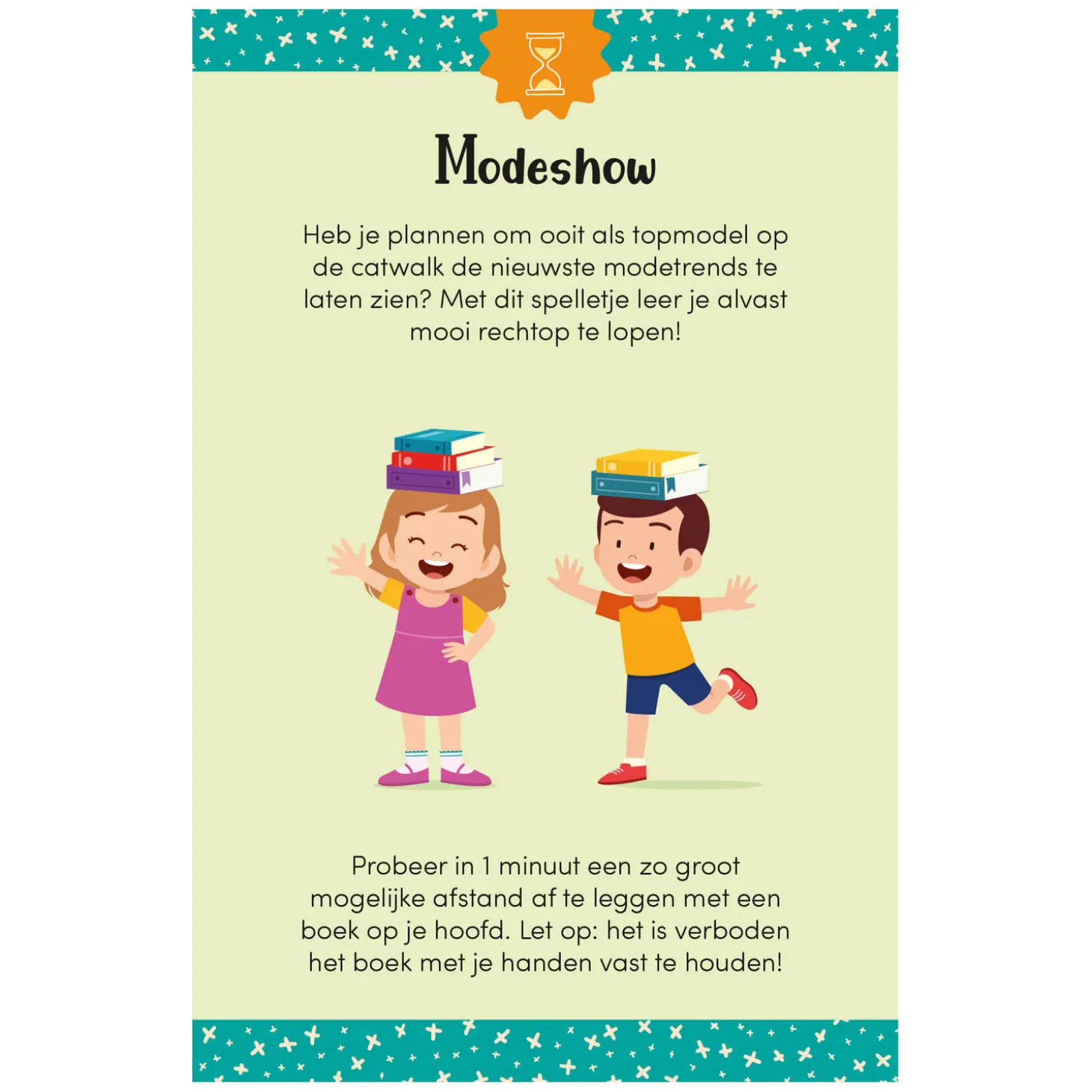 De Leukste 1-Minuutspelletjes (met Zandloper) Kaartspel