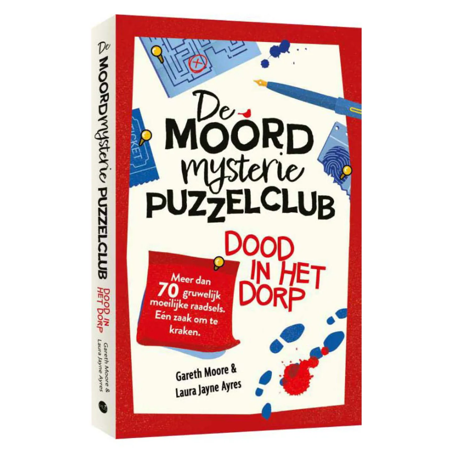 De moordmysterie puzzelclub 1: Dood in het dorp