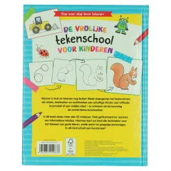 De Vrolijke Tekenschool voor Kinderen - Stap voor Stap