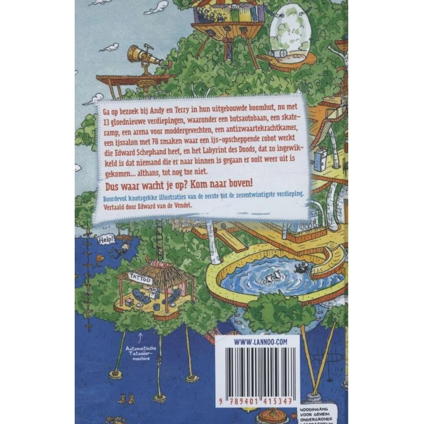 De waanzinnige boomhut van 26 Verdiepingen