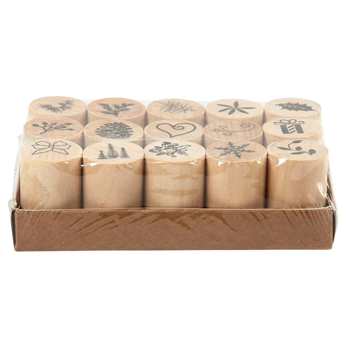 Deco Art Stempels Kerst, 15dlg.