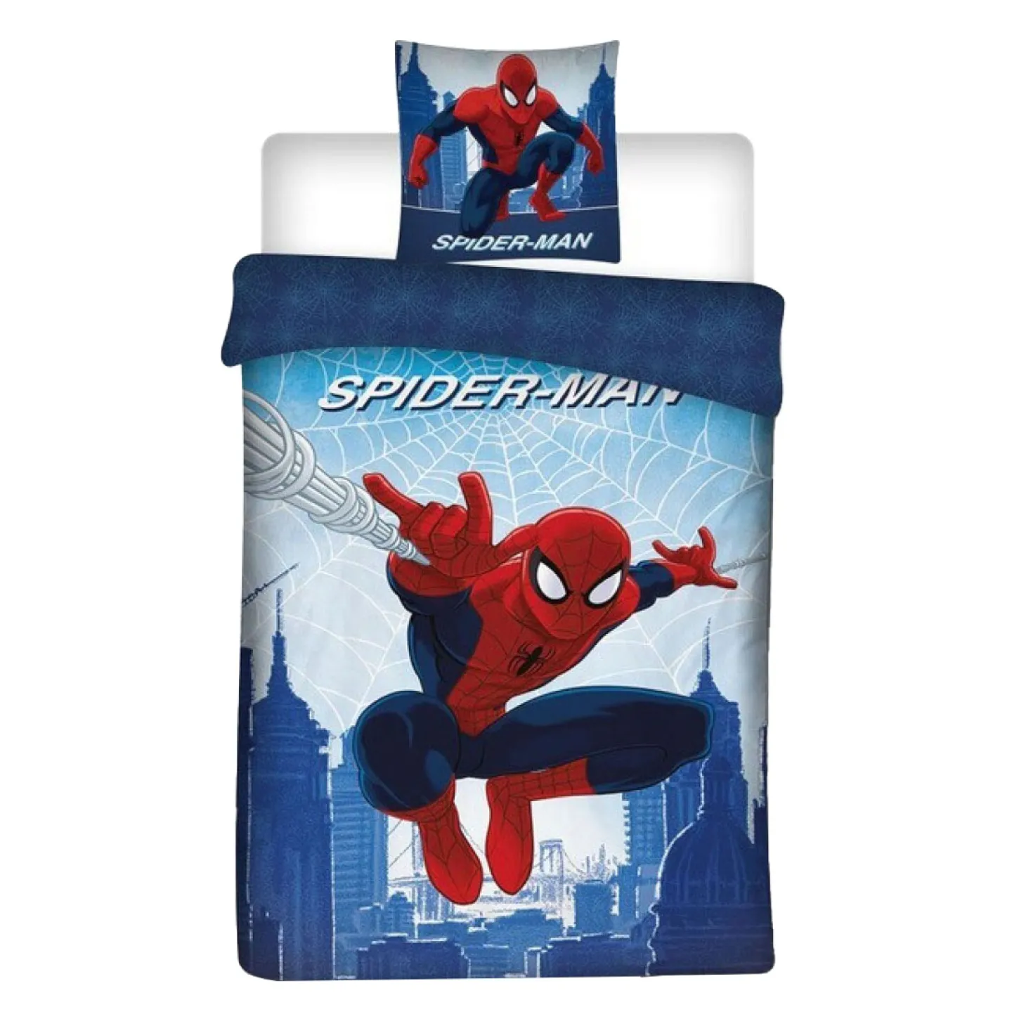 Dekbedovertrek Spiderman, 140x200cm