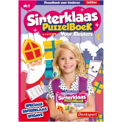 Denksport Kids Puzzelboek Sinterklaas