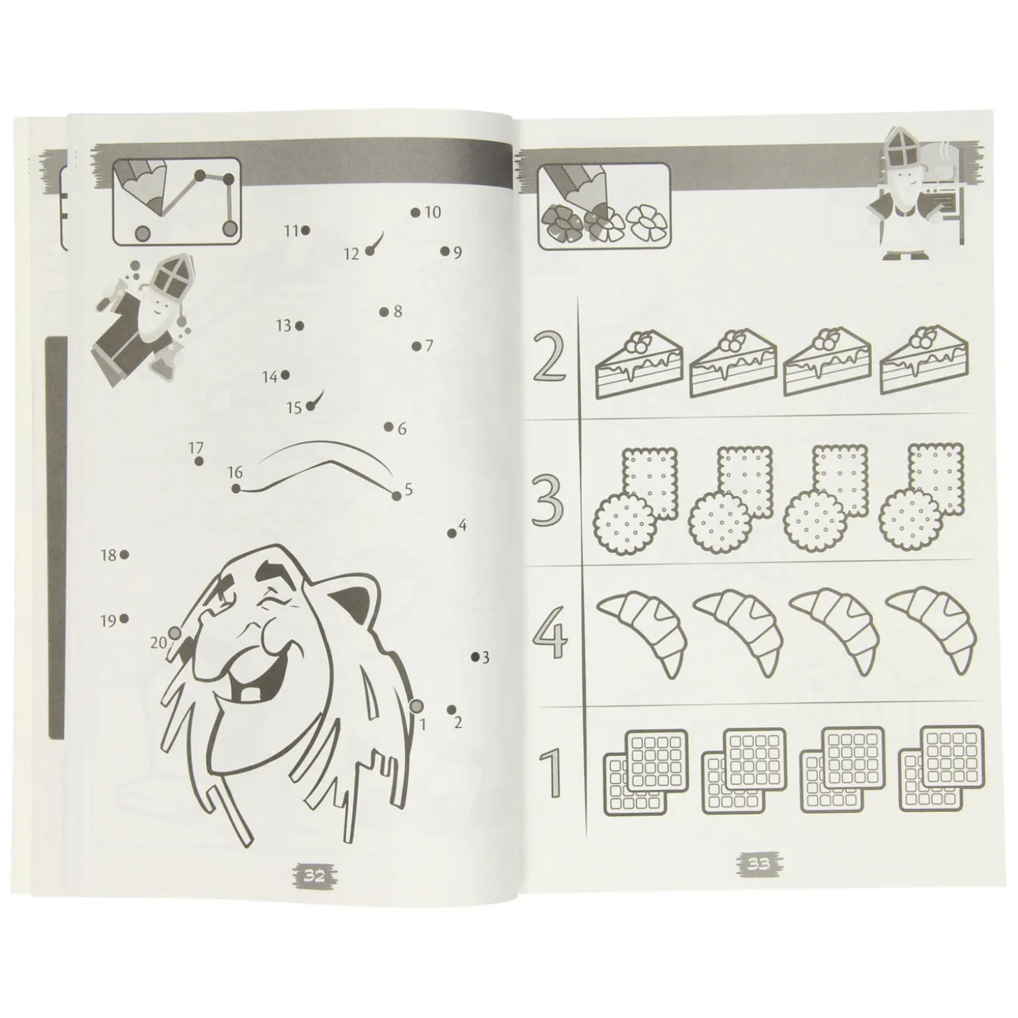 Denksport Kids Puzzelboek Sinterklaas