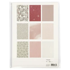 Design Papierblok 6 Designs, 24 Vellen