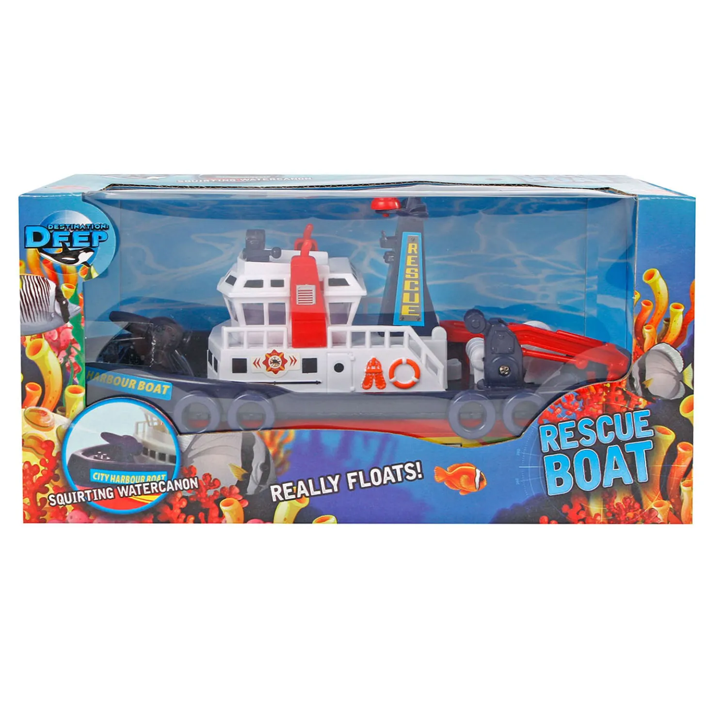Destination Deep Brandweerboot met Blusfunctie 23,5cm