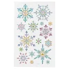 Diamant Stickers Ijskristallen, 1 Vel