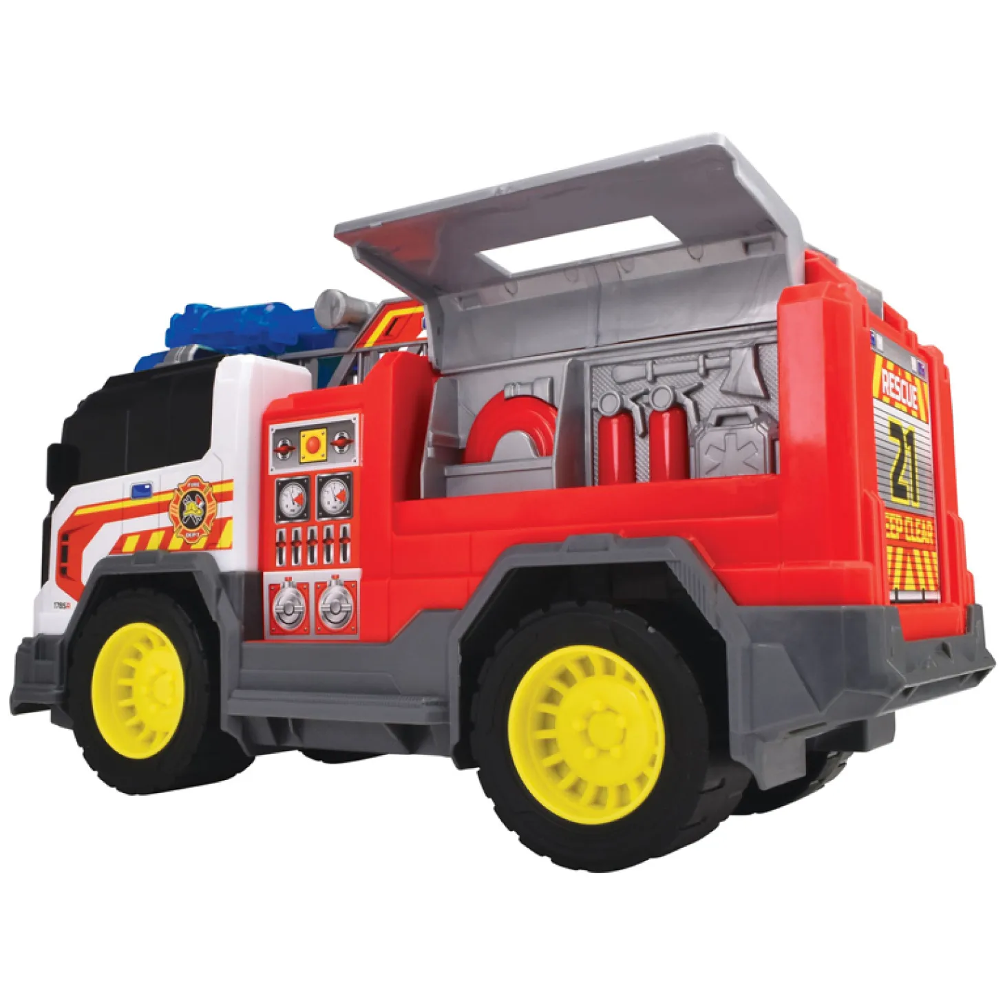 Dickie Brandweerwagen met Licht en Geluid