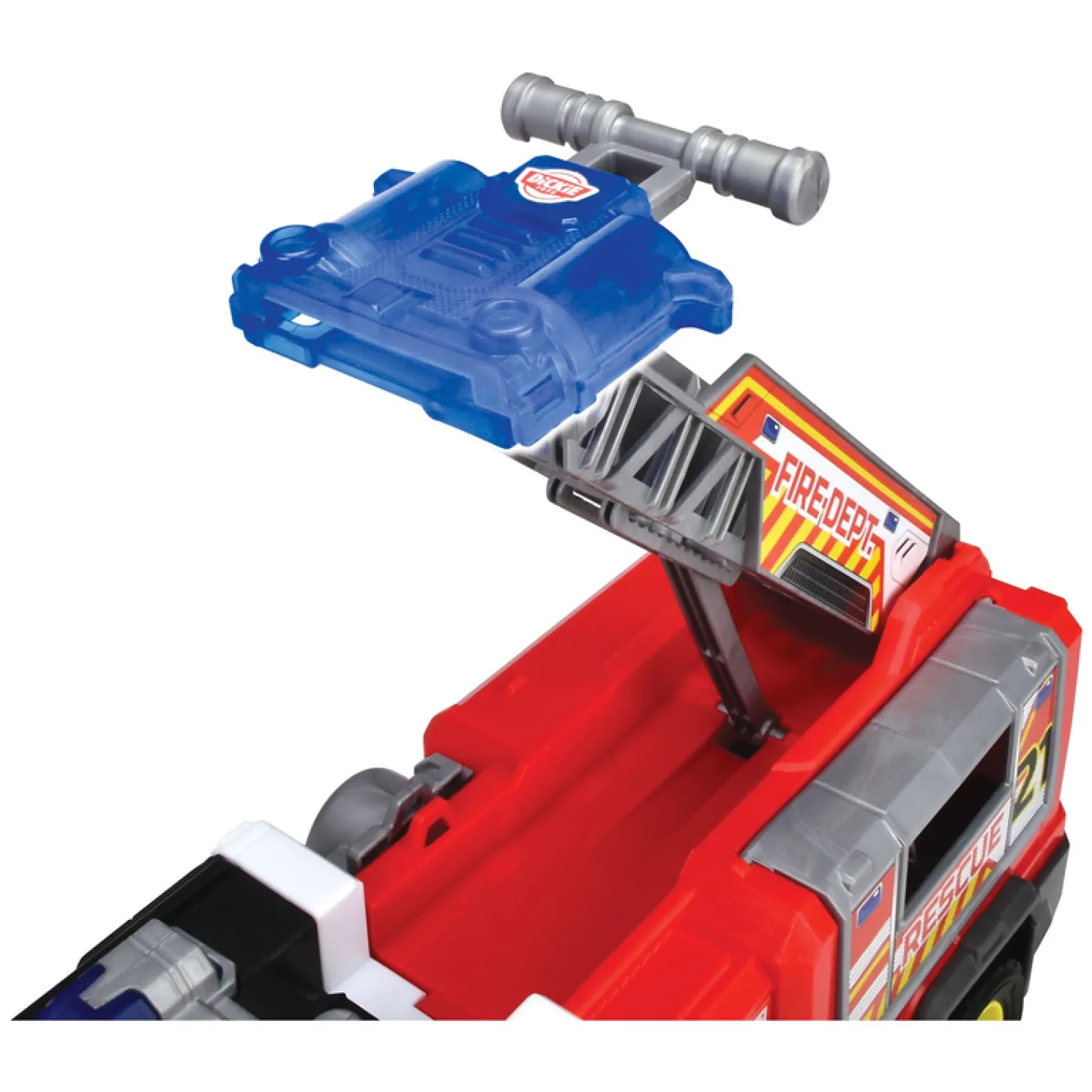 Dickie Brandweerwagen met Licht en Geluid