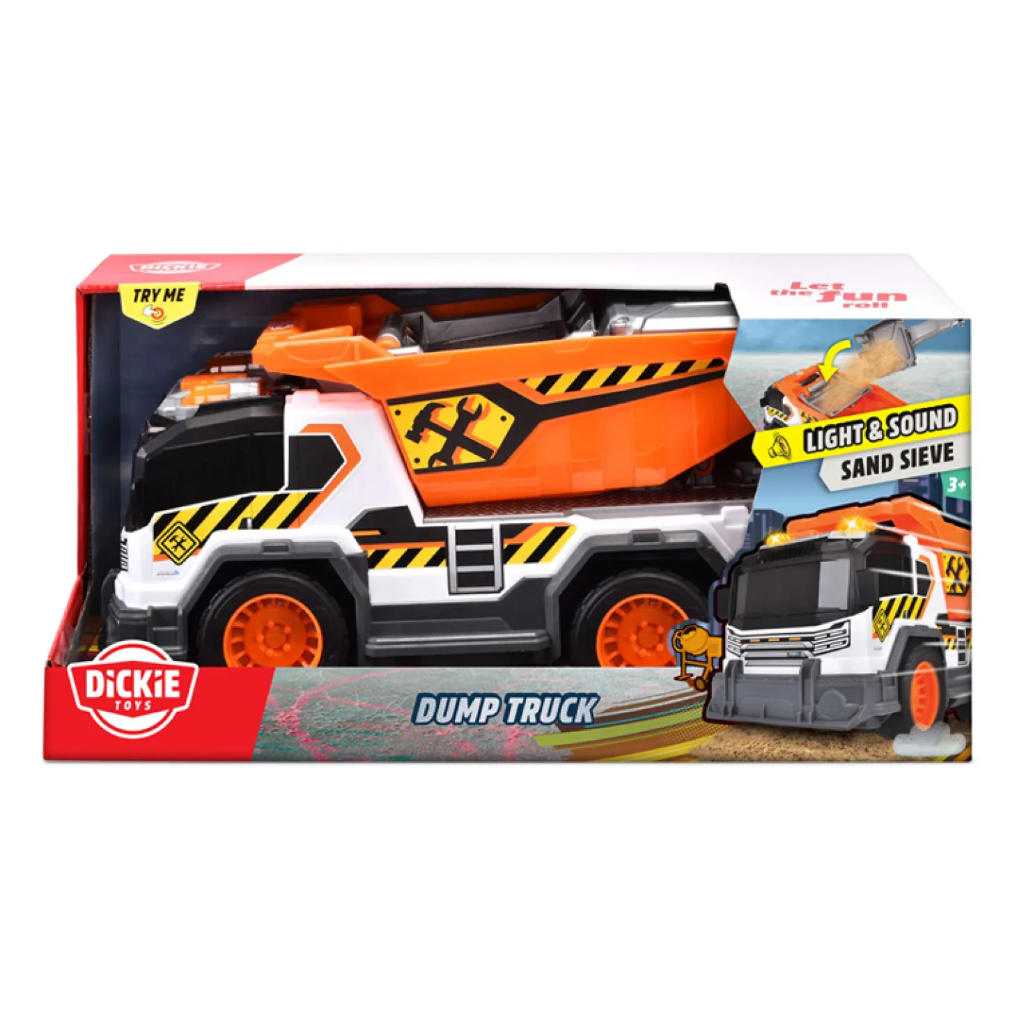 Dickie Kiepwagen met Licht en Geluid