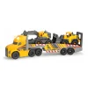 Dickie Mack/Volvo Transporter met Werkvoertuigen