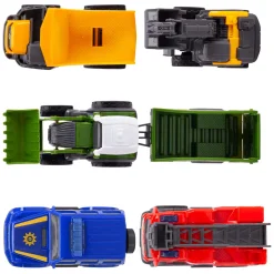 Dickie Micro City Team Voertuigen, 6dlg.