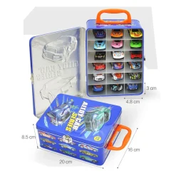 Die-cast Auto's in Opbergblik, 18dlg
