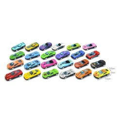 Die-cast Auto's in Opbergblik, 18dlg