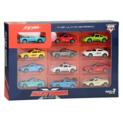 Die-cast Auto's Speelset, 12dlg.