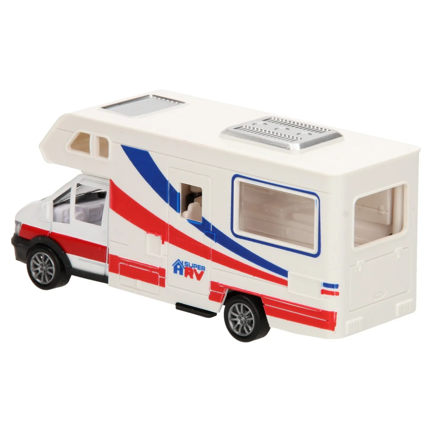 Die-cast Camper Wit