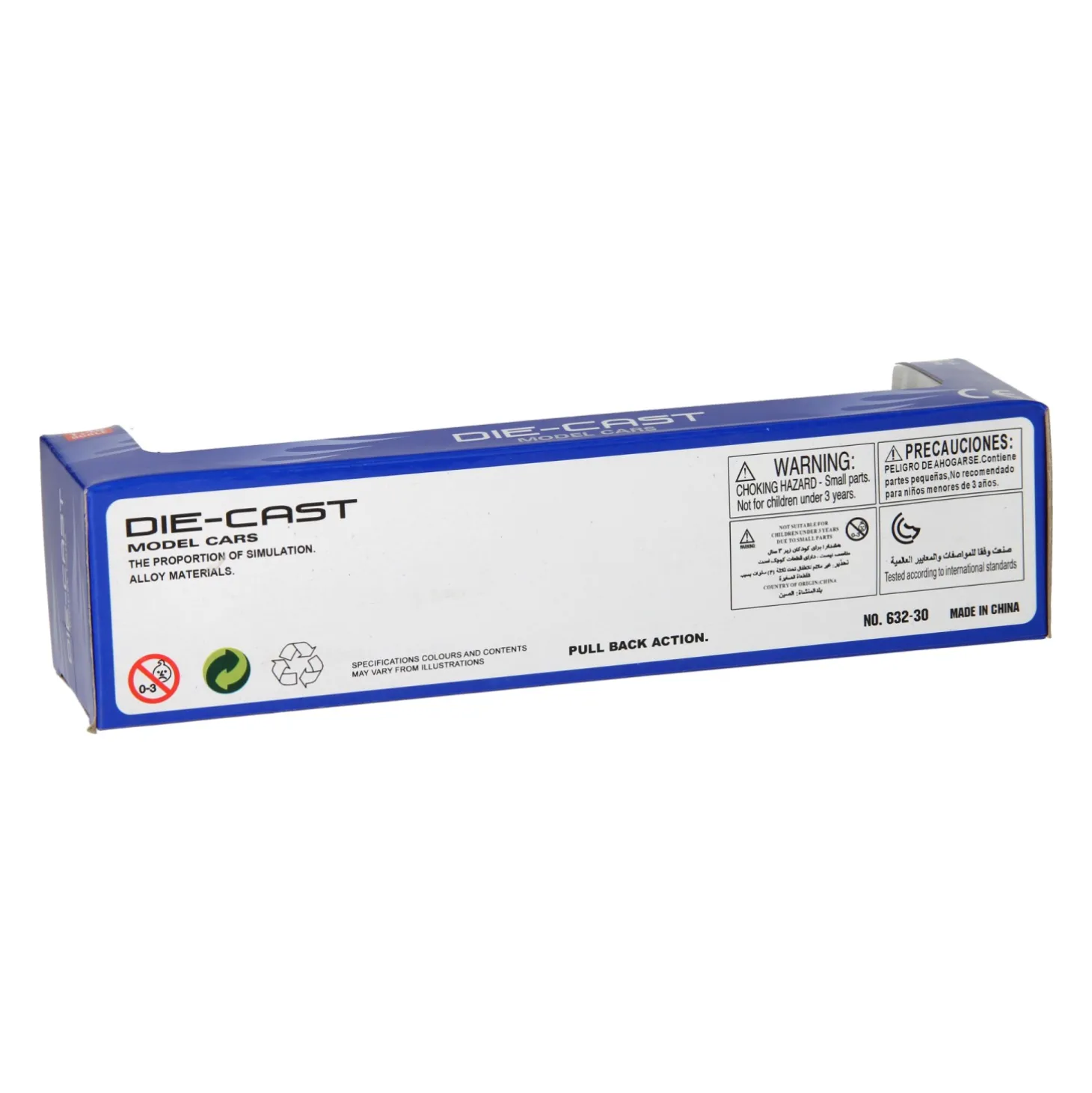 Die-cast Metalen Trolleybus