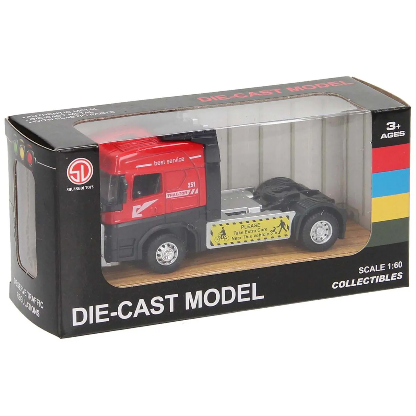 Die-cast Truck Oplegger