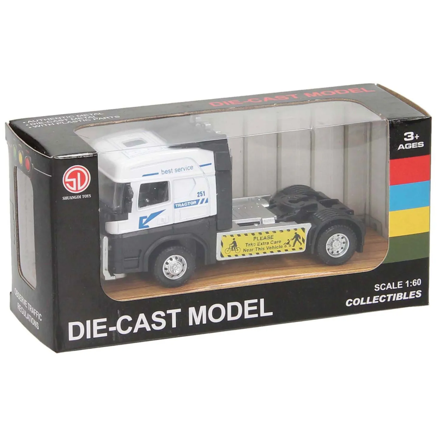 Die-cast Truck Oplegger