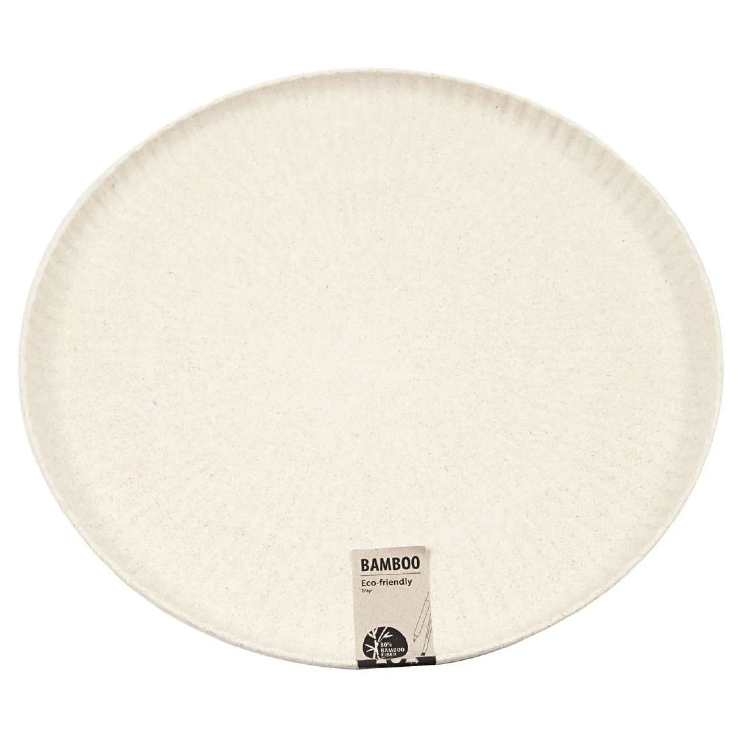 Dienblad Rond Bamboevezels,30cm