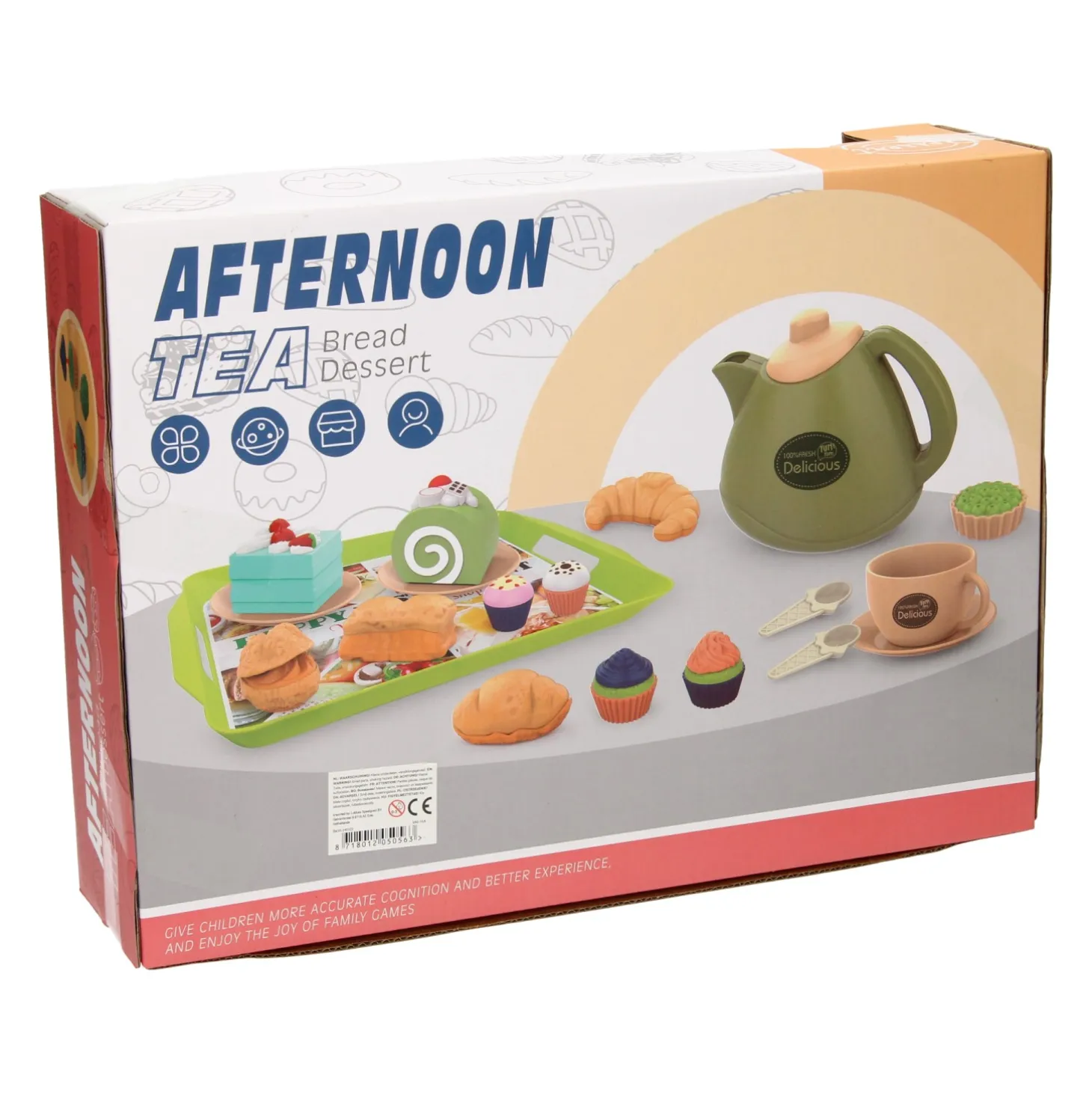 Dienblad Speeleten Ontbijt- en Theeset