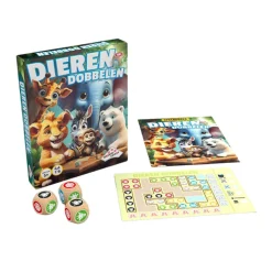 Dieren Dobbelen - 1 tot 6 Spelers