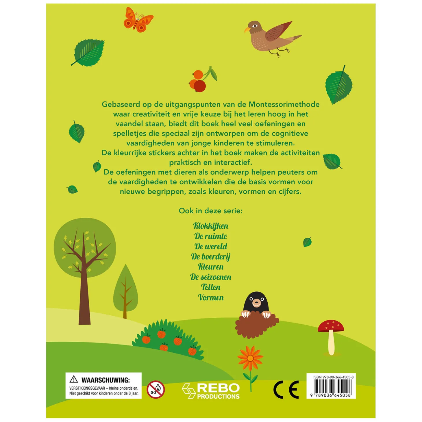 Dieren In Het Bos - Oefenboek