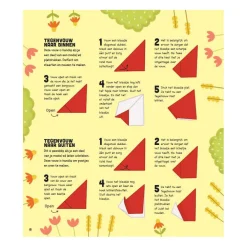 Dieren van de Boerderij - Origami