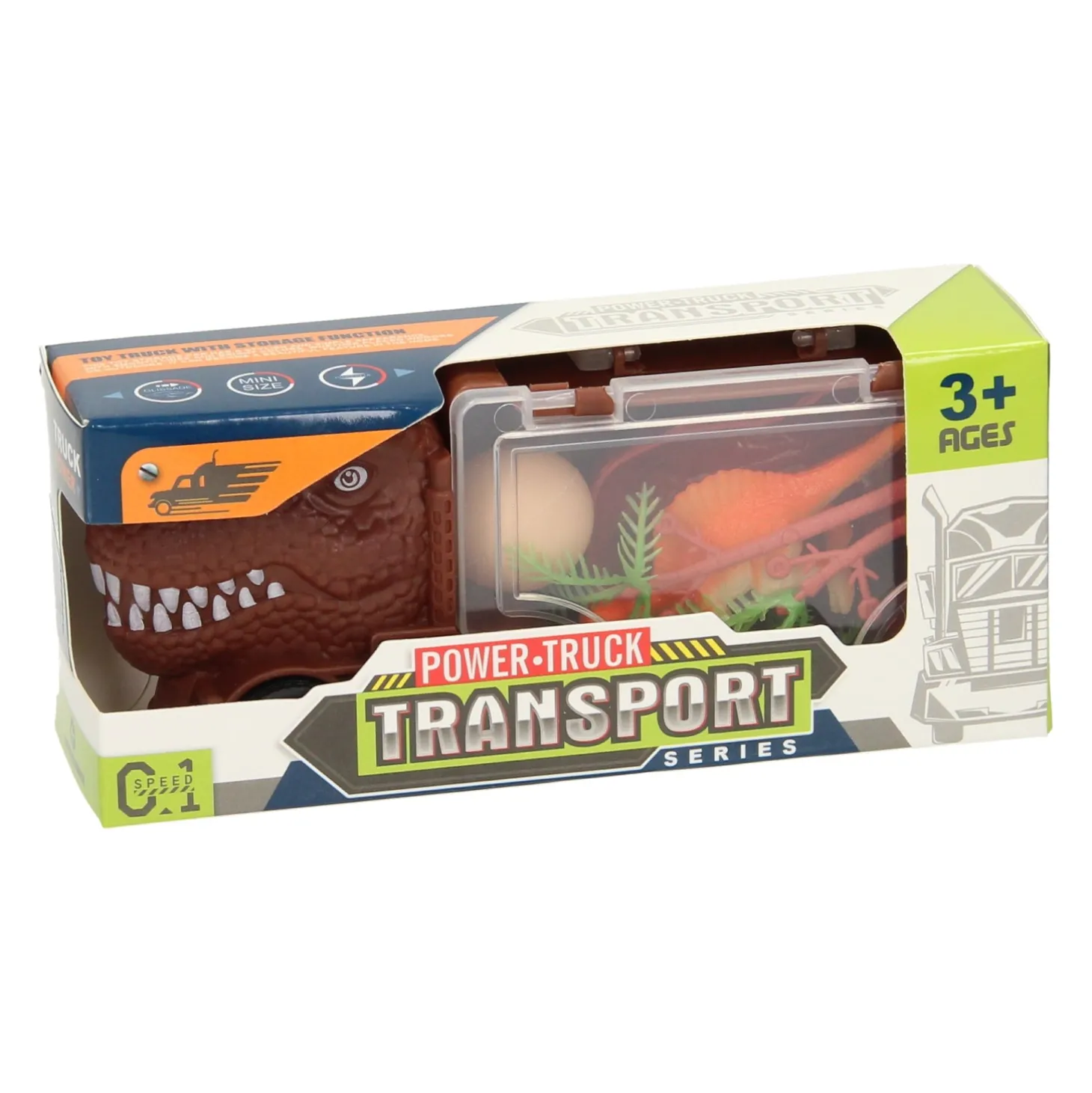 Dieren Vrachtwagen met Dino Accesoires