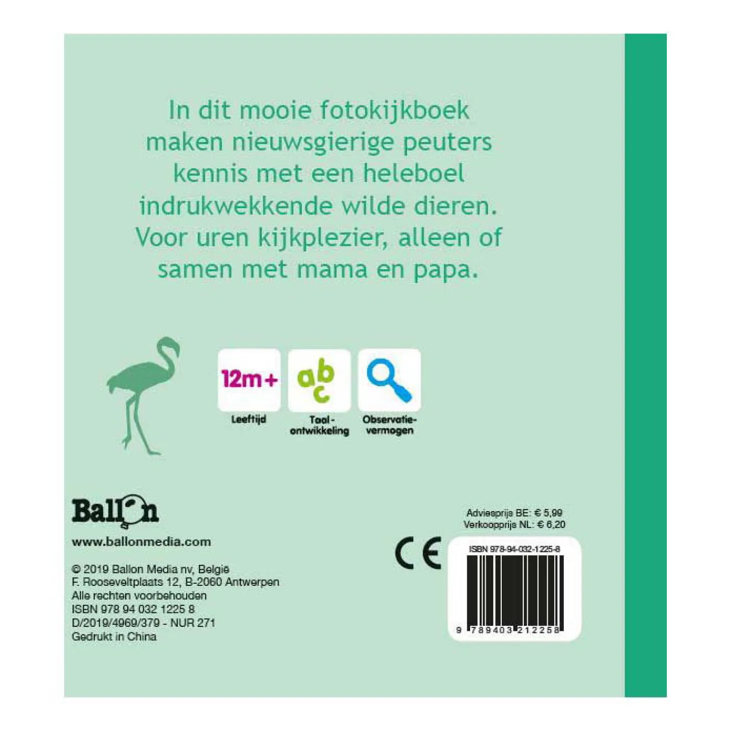 Dierenvriendjes - Fotokijkboek Dieren in de dierentuin