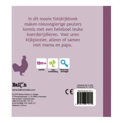 Dierenvriendjes Kartonboekje Dieren op de boerderij