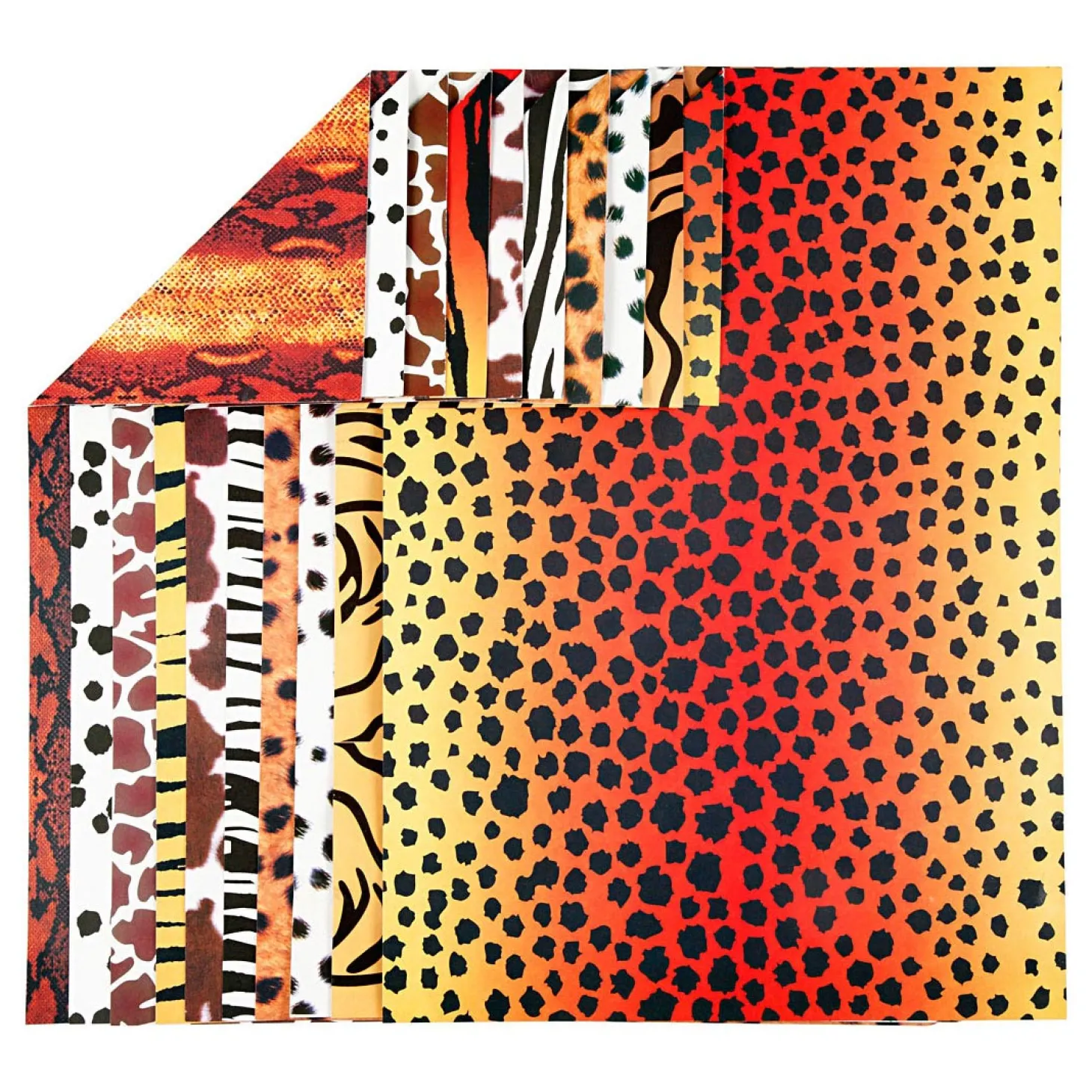 Diermotieven Karton A4, 10 Vellen