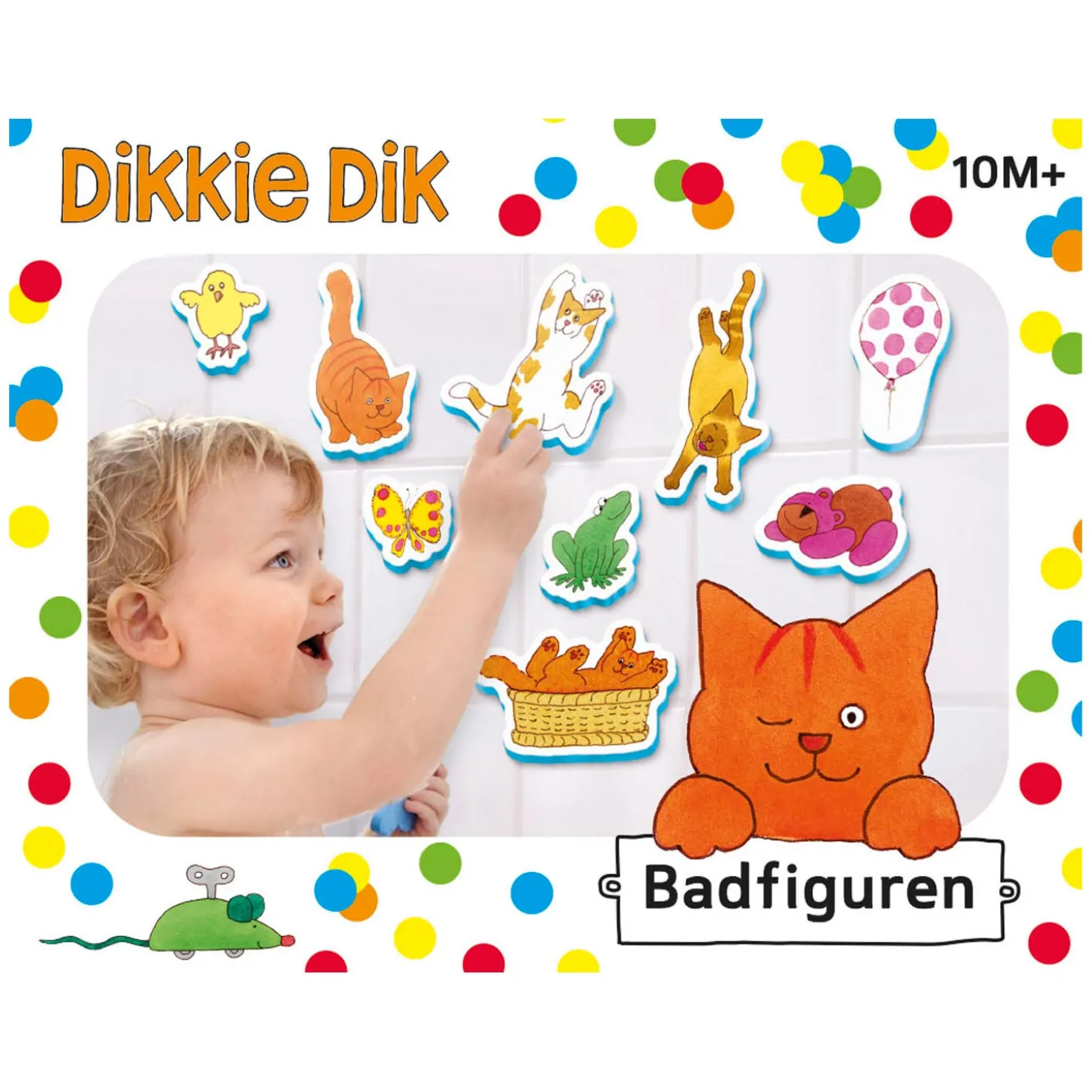 Dikkie Dik Badfiguren, 10st.