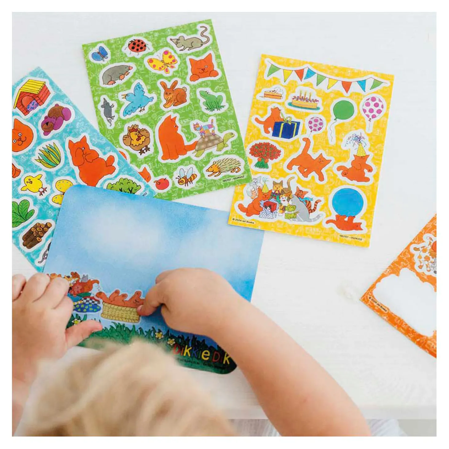 Dikkie Dik Raamstickers, 45dlg.