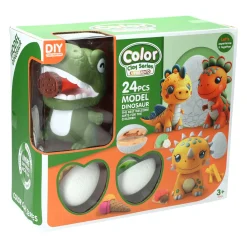 Dino Kleiset - 4 Kleipotjes - 24dlg.