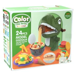 Dino Kleiset - 4 Kleipotjes - 24dlg.