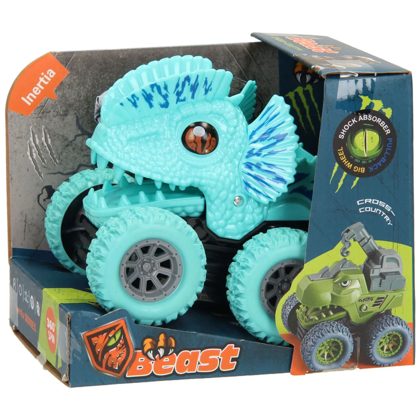 Dino Monstertruck 360 Graden