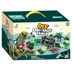 Dino Racebaan met Zelfrijdende Auto