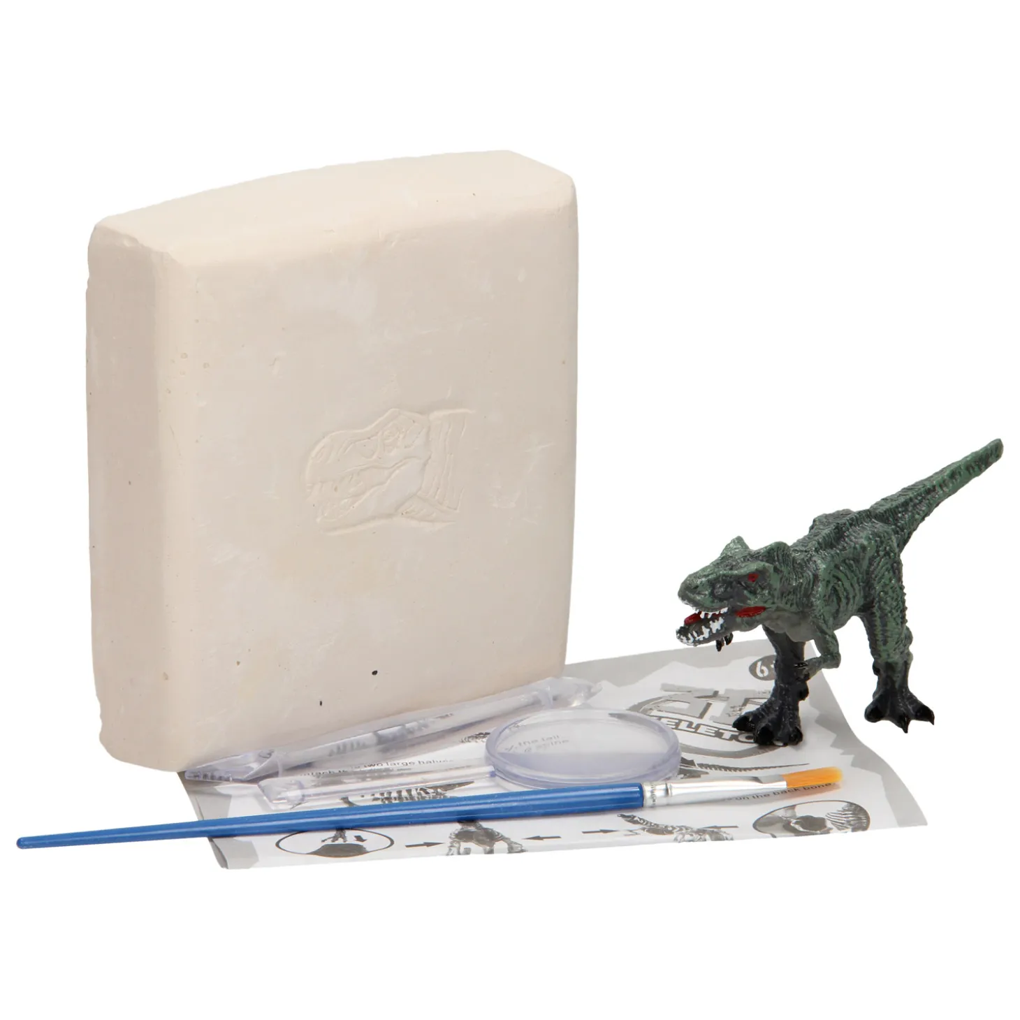 Dino Skelet Bikken - Rood