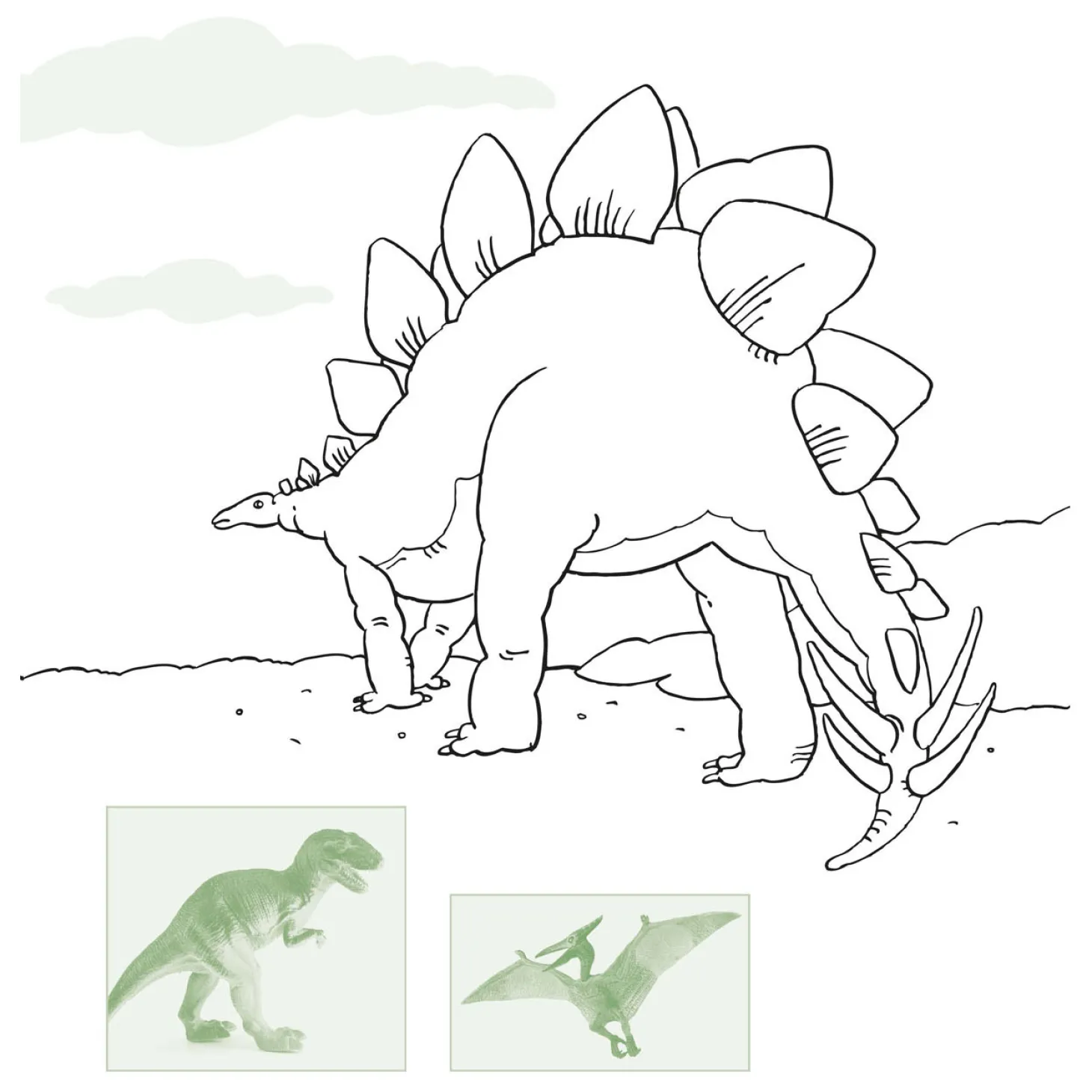 Dino Sticker Parade