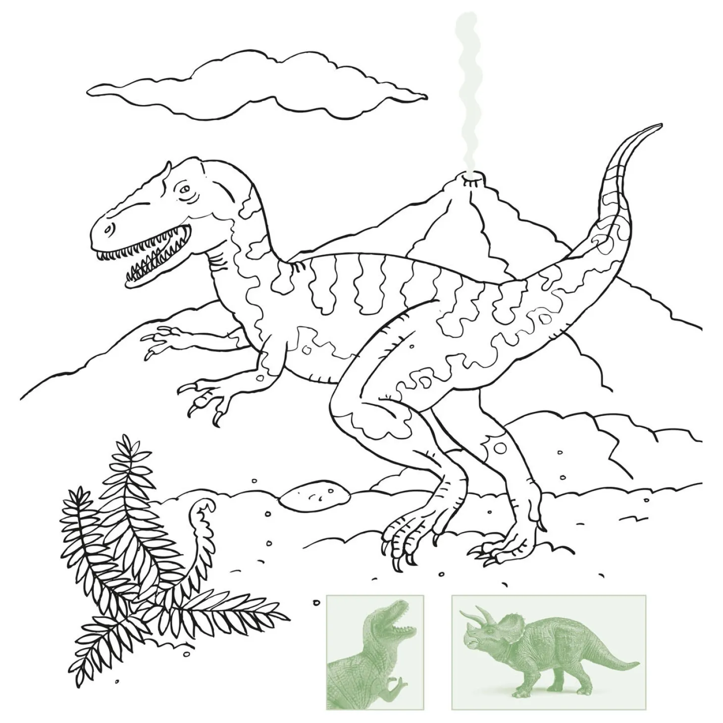 Dino Sticker Parade