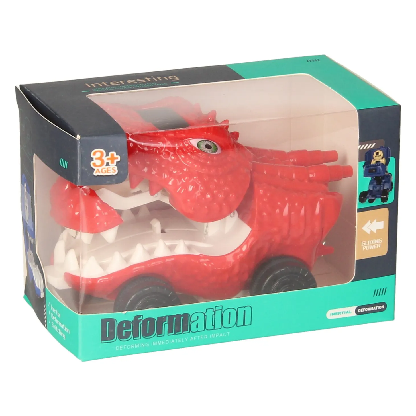 Dino Transformeer Spin Auto 360